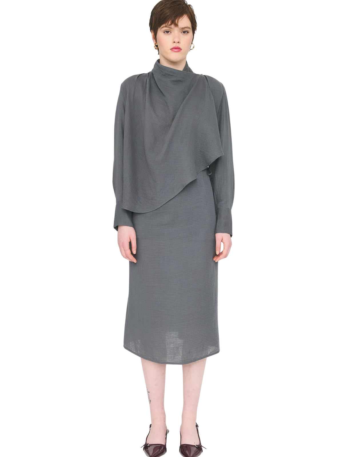 Robe longue Pia - Blue