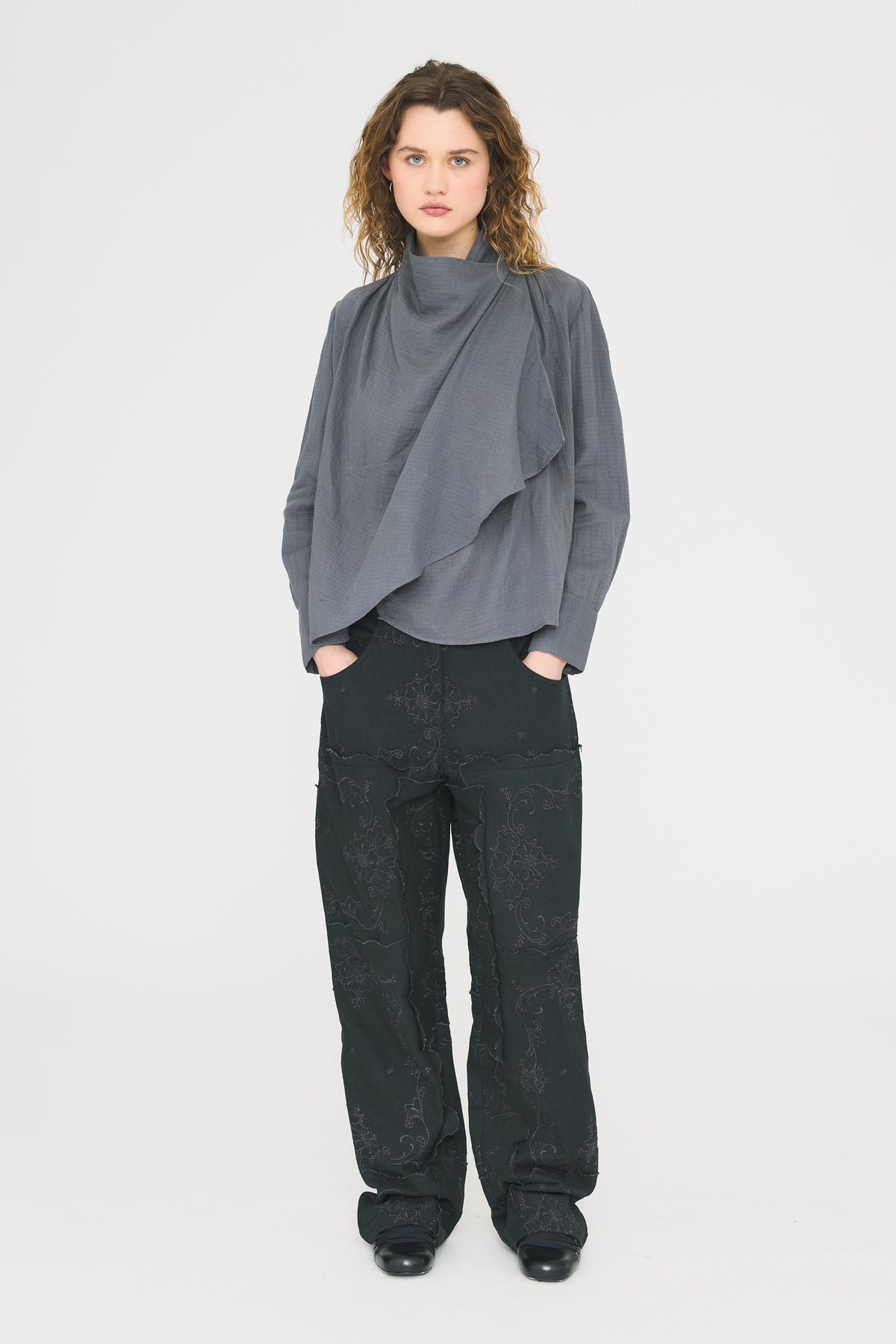 Blouse Pia - Blue