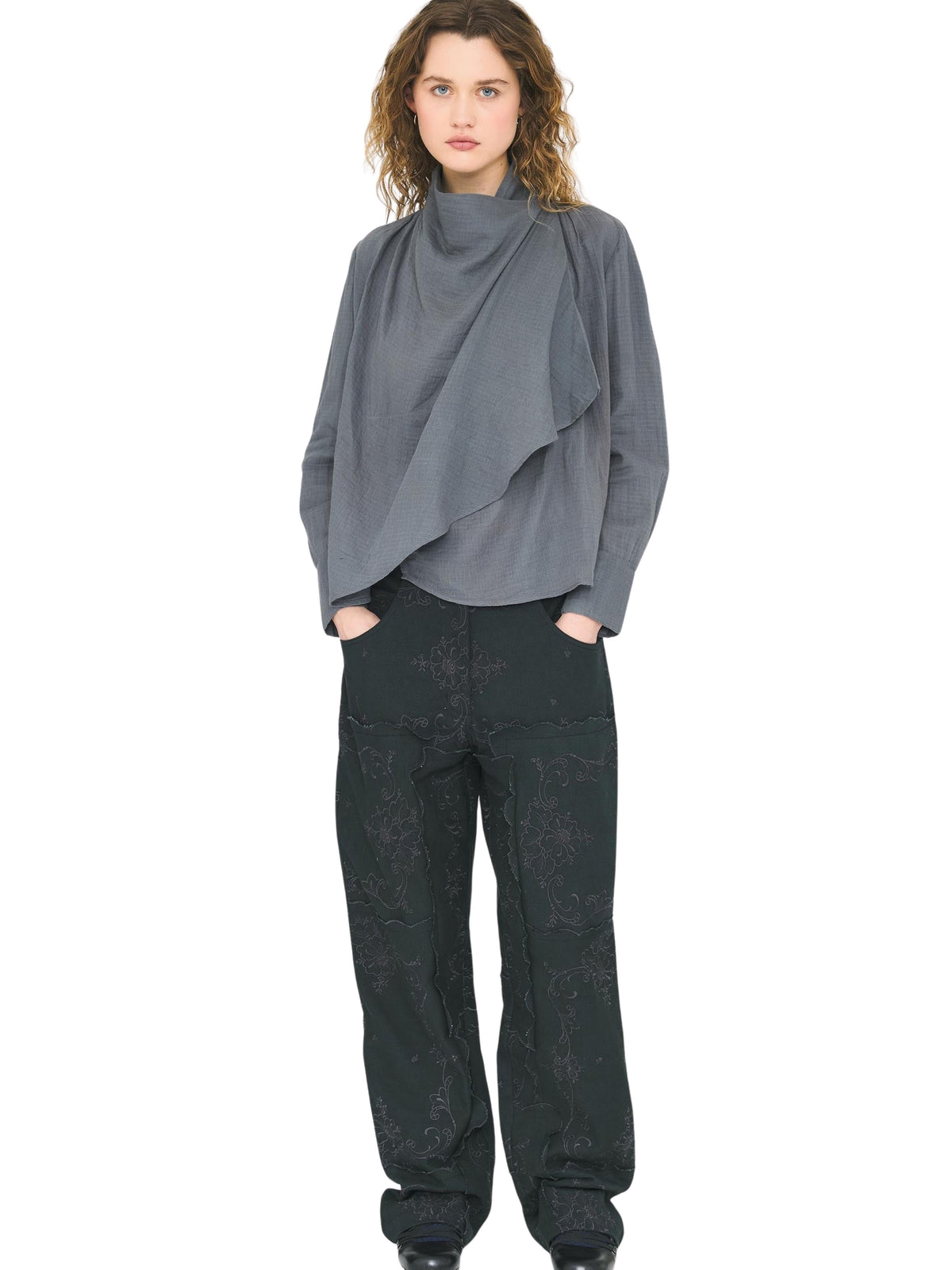 Blouse Pia - Blue