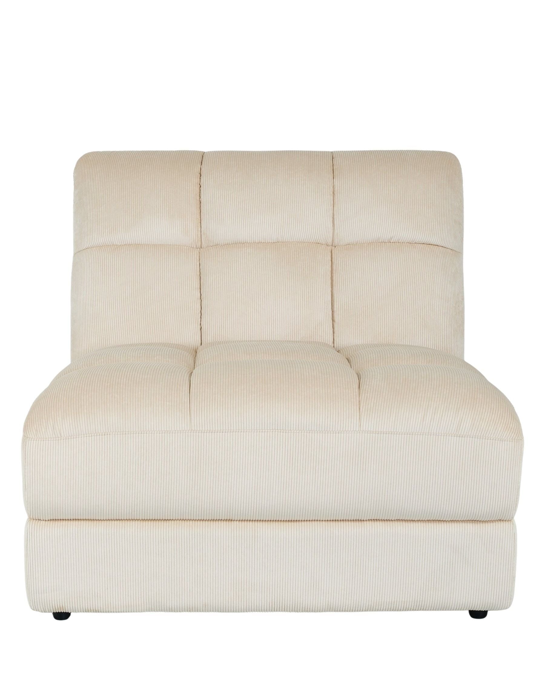 Paul modular armchair - Beige pampa