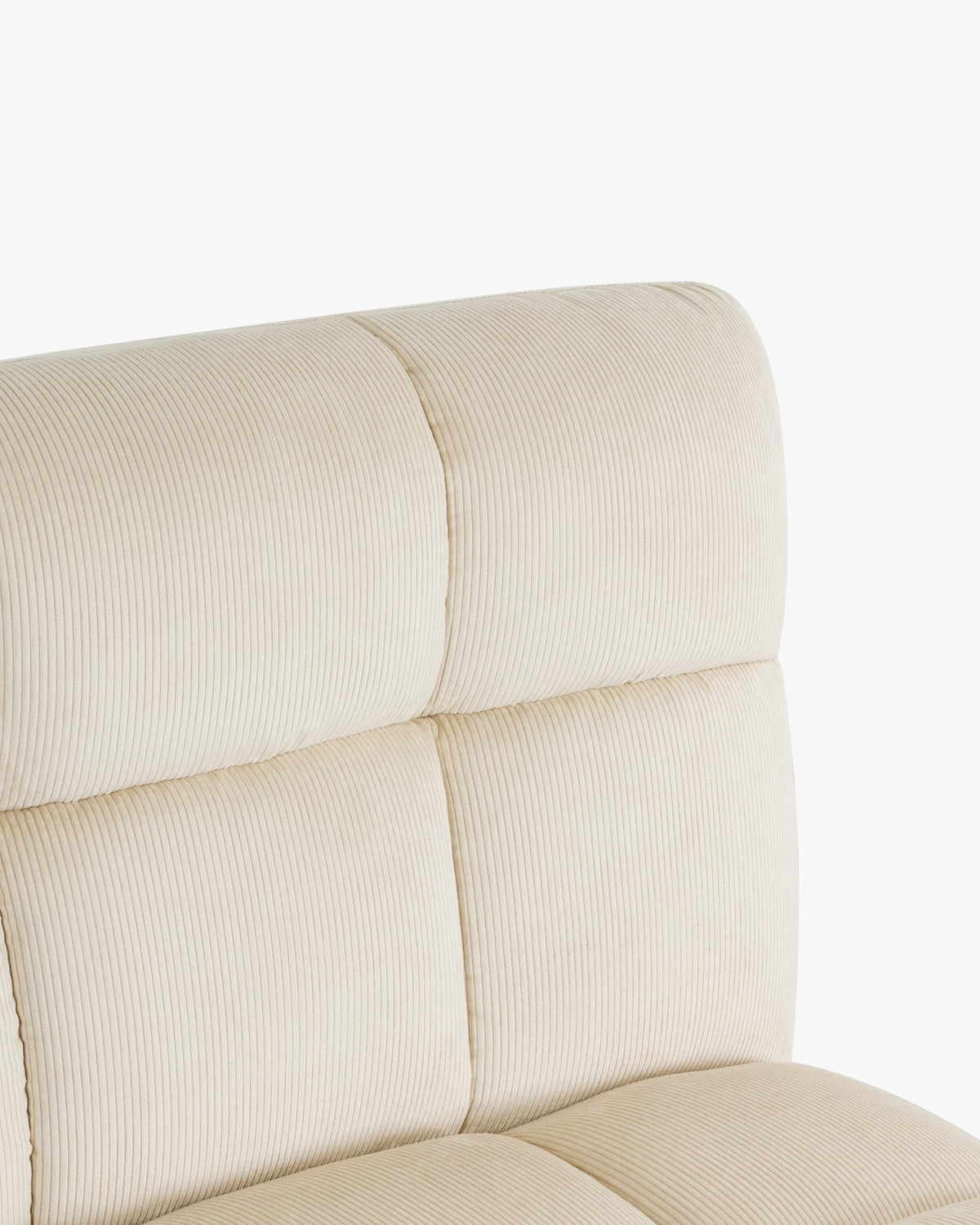 Fauteuil d'angle modulable Paul - Beige pampa