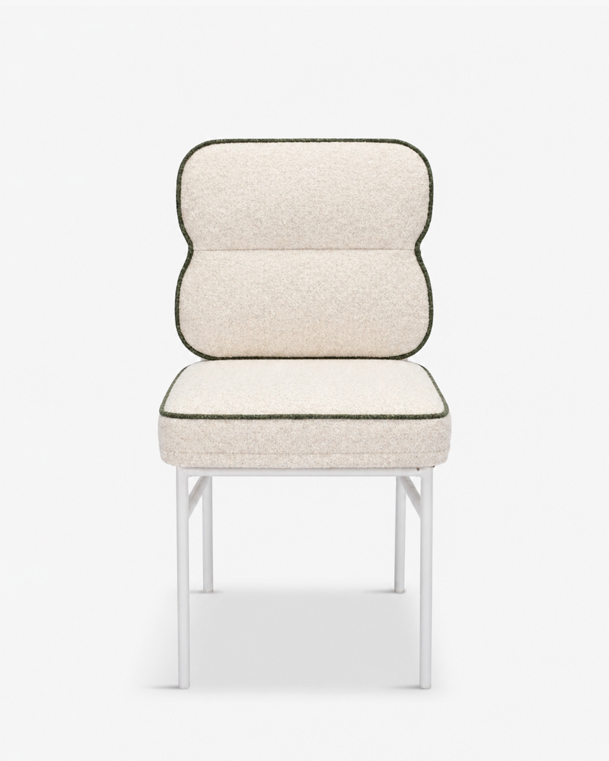 Chaise de jardin Maddalena - Beige Bouclé