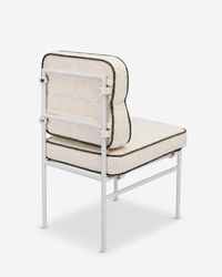 Chaise de jardin Maddalena - Beige Bouclé