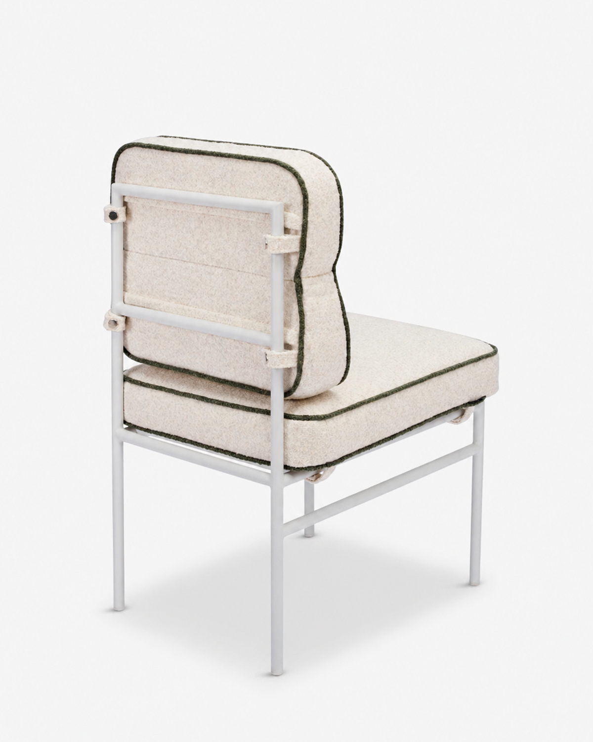 Chaise de jardin Maddalena - Beige Bouclé