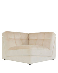 Fauteuil d'angle modulable Paul - Beige pampa