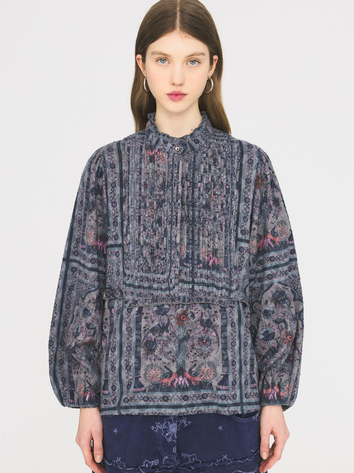 Blouse Pie - Grey