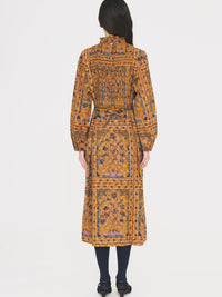 Robe longue Pie - Camel