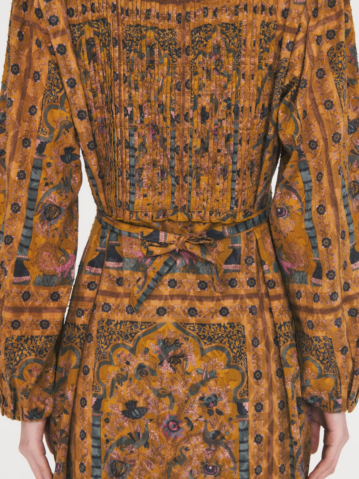 Robe longue Pie - Camel