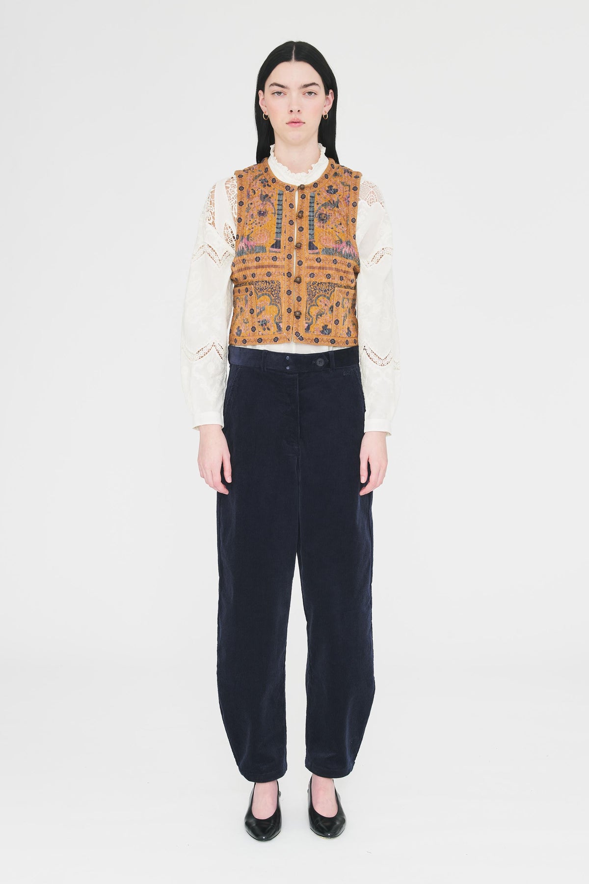 Gilet Pie - Camel