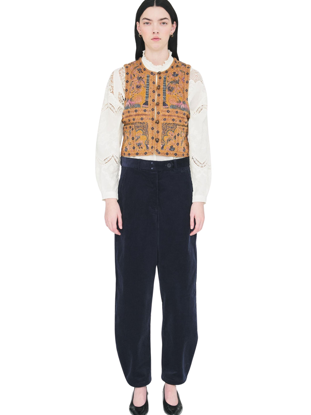 Gilet Pie - Camel