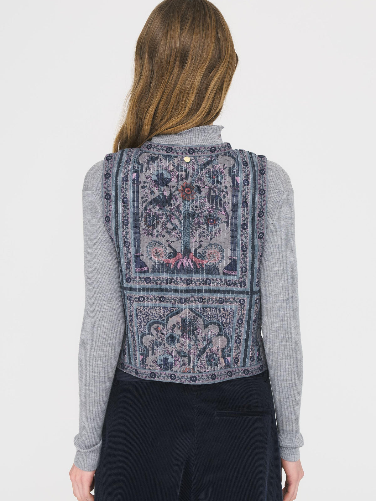 Gilet Pie - Grey