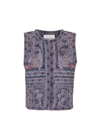 Gilet Pie - Grey
