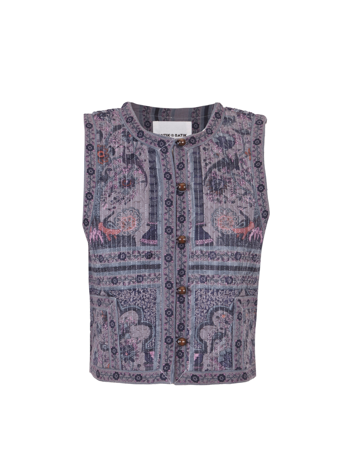 Gilet Pie - Grey