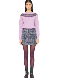 Mini-jupe Pie - Grey