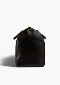 Black Pierre Weekender Bag In Black Leather - Black