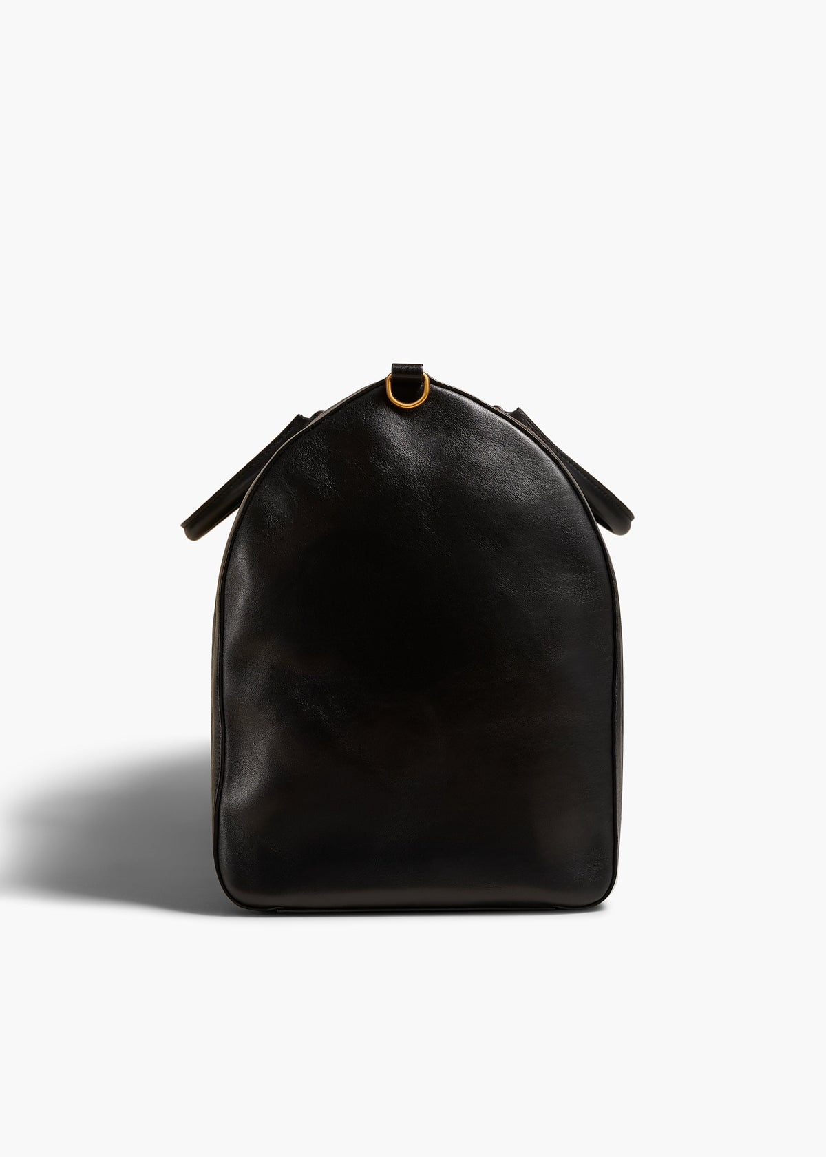Black Pierre Weekender Bag In Black Leather - Black