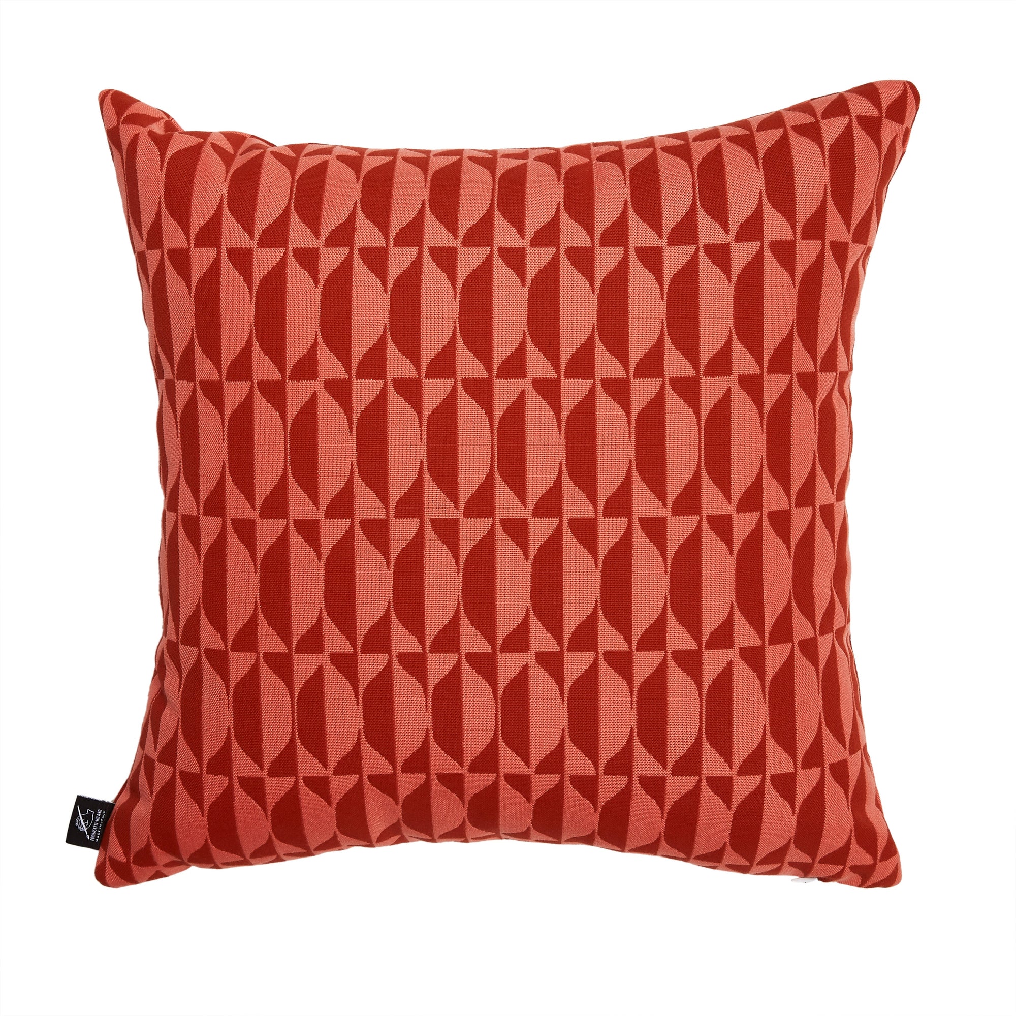 Losanghe outdoor cushion - Pink & Brick