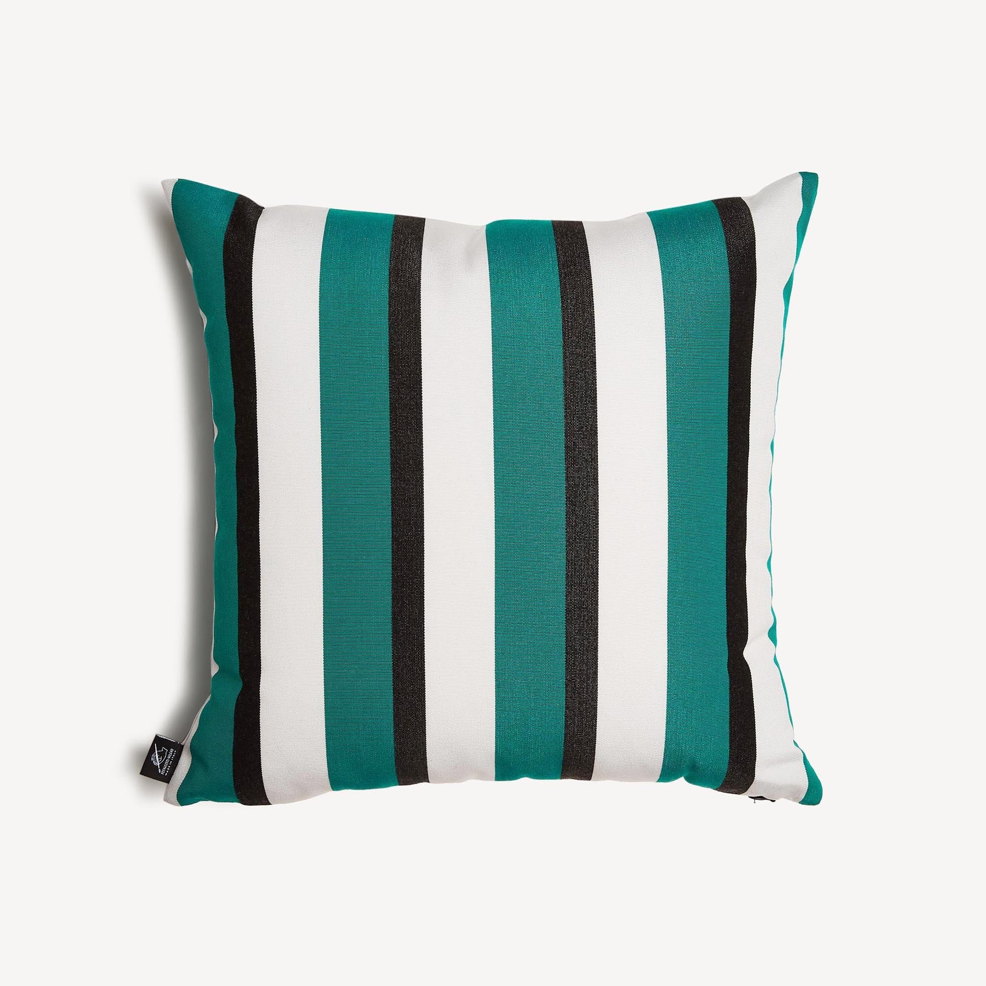 Rigato outdoor cushion - Green & White & Black