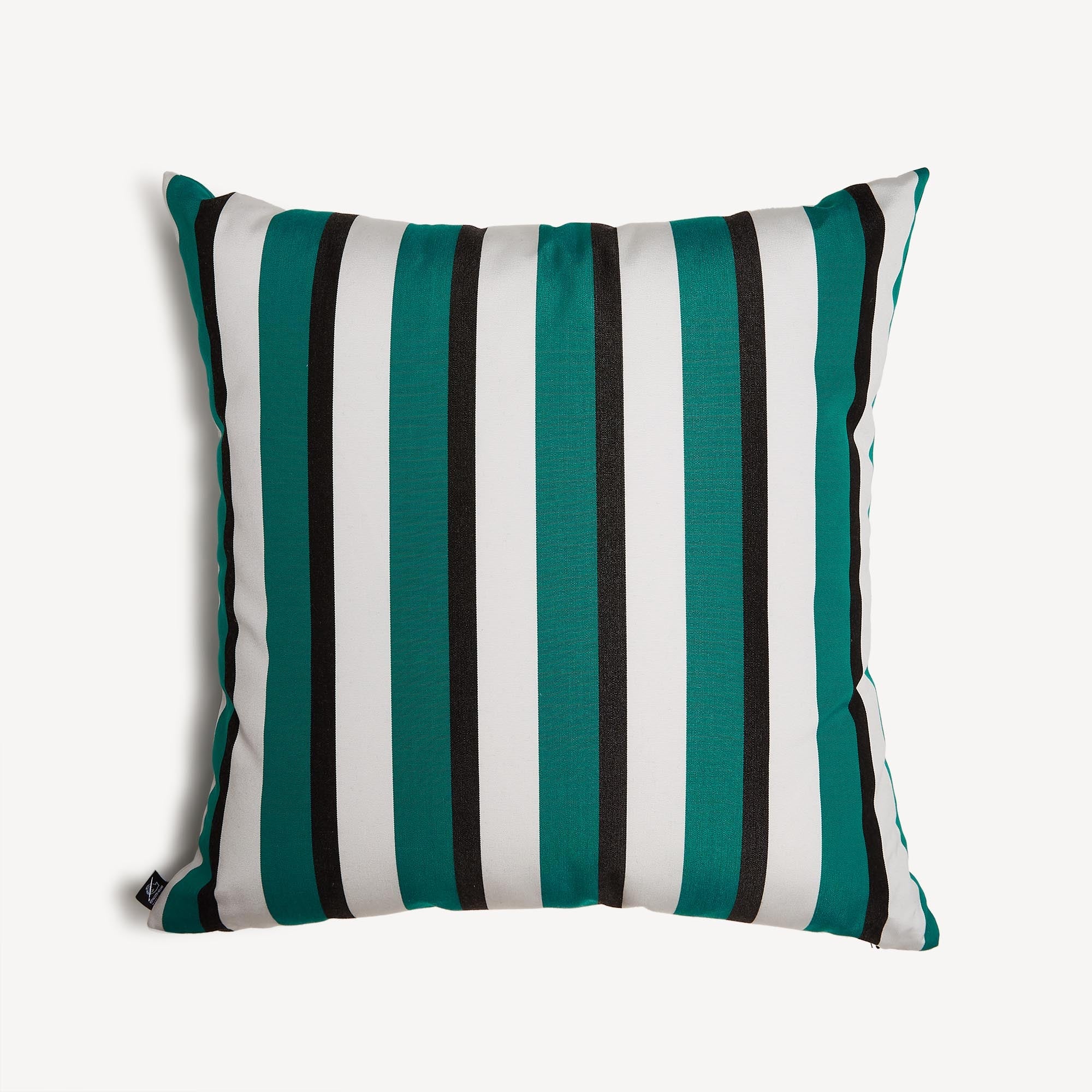 Rigato outdoor cushion - Green & White & Black