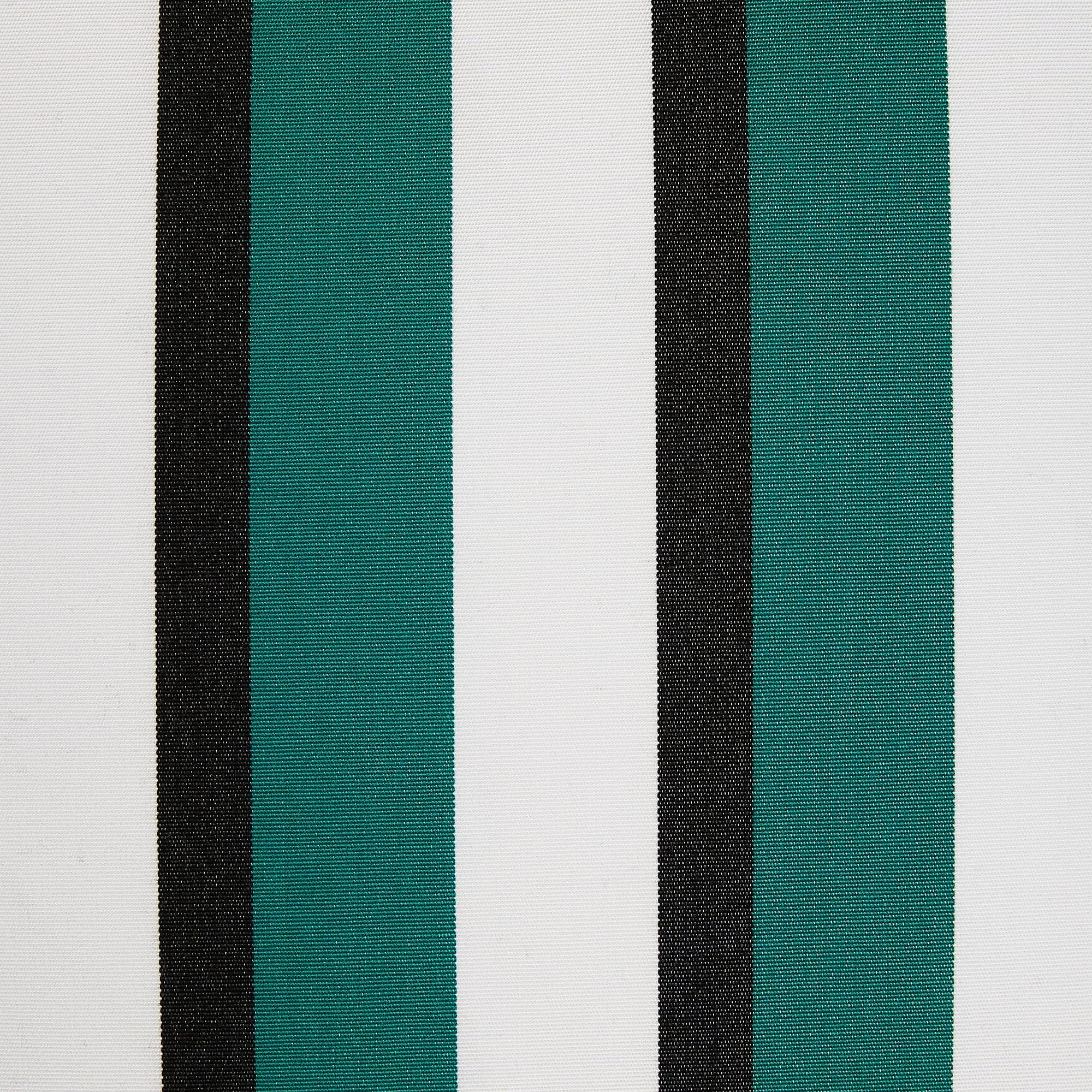 Rigato outdoor cushion - Green & White & Black