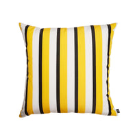 Rigato outdoor cushion - Yellow & White & Black