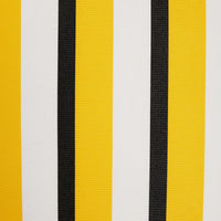 Rigato outdoor cushion - Yellow & White & Black