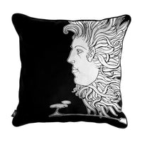 Solitudo cushion - Black & White