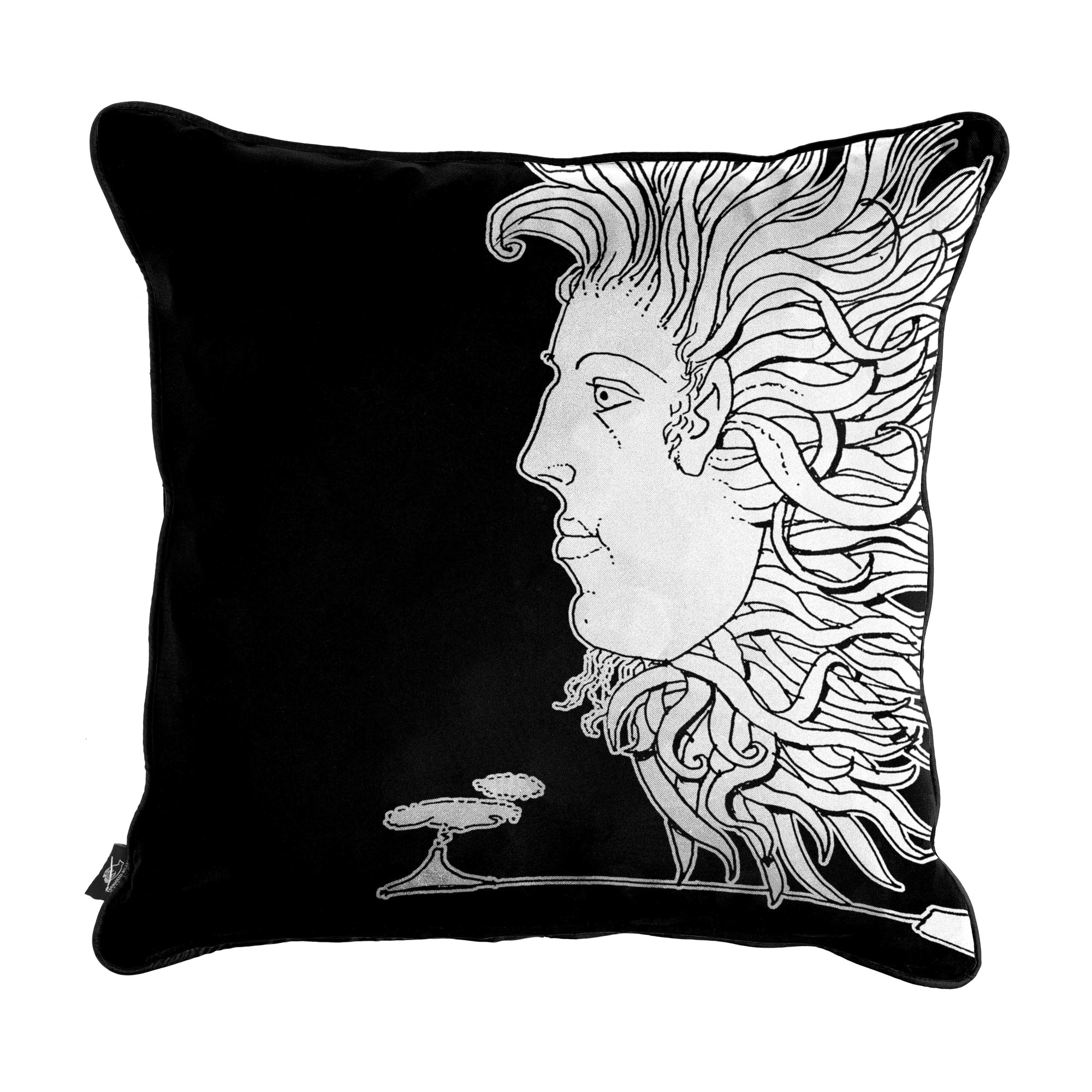 Solitudo cushion - Black & White