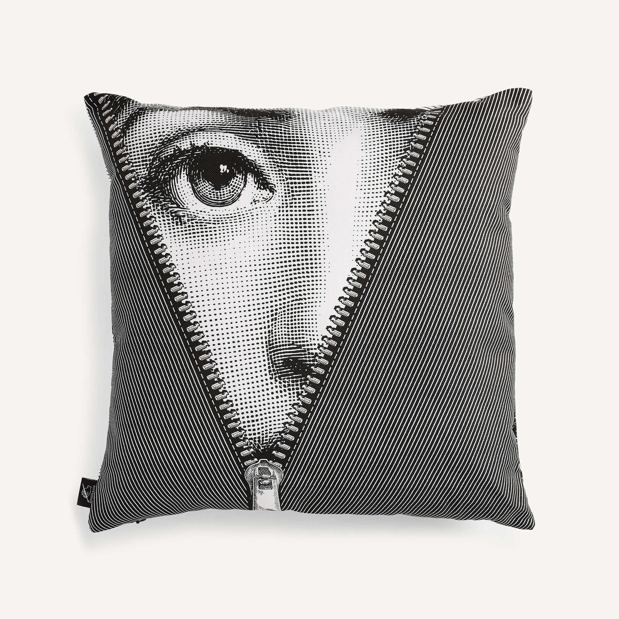 Tema e Variazioni cushion n°401 - Black & White