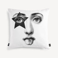 Tema e Variazioni cushion no. 381 - Black & White