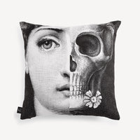 Tema e Variazioni cushion no. 288 - Black & White