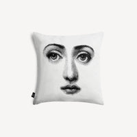 Tema e Variazioni n. 1 cushion - Black & White