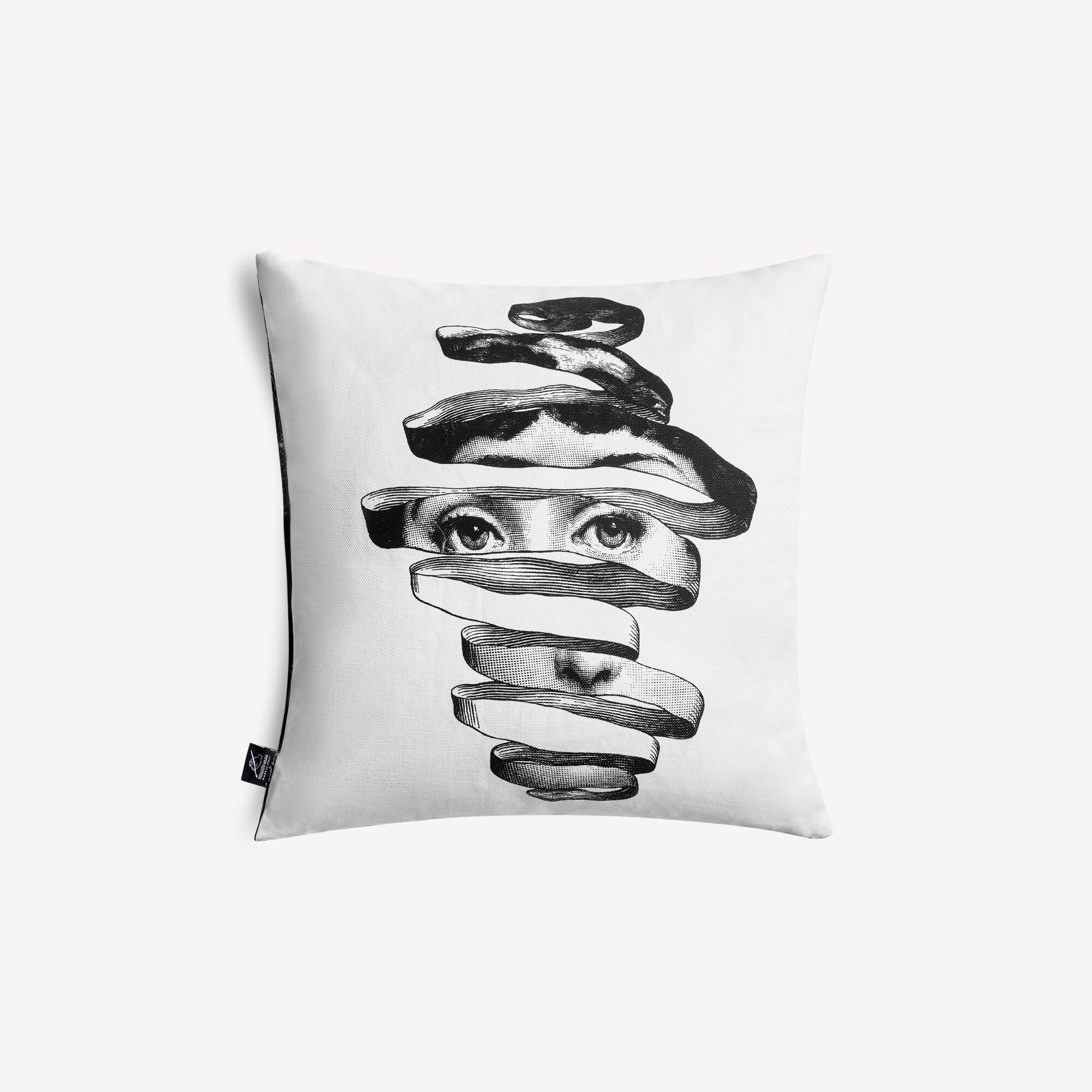 Tema e Variazioni cushion n. 18 - Black & White