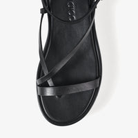 ZNO STOCK 0 / Reco 150 BLACK/WHITE Casual Wedge PINE FLAT