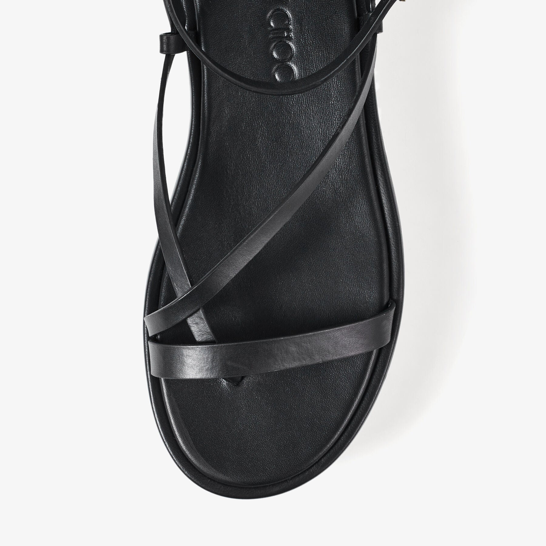 ZNO STOCK 0 / Reco 150 BLACK/WHITE Casual Wedge PINE FLAT