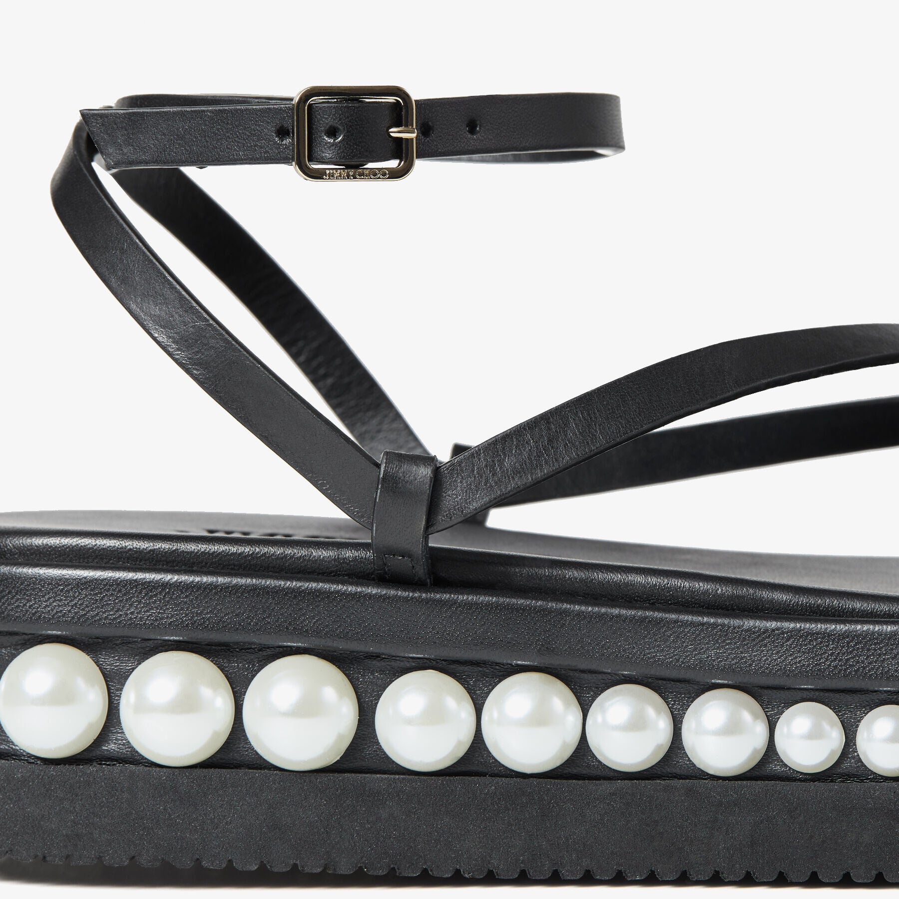 ZNO STOCK 0 / Reco 150 BLACK/WHITE Casual Wedge PINE FLAT
