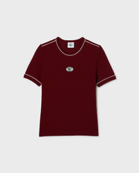 T-shirt à col ras du cou en piqué - Pinot/Farine