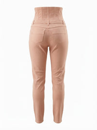 Pantalon slim à taille corset - Nudo