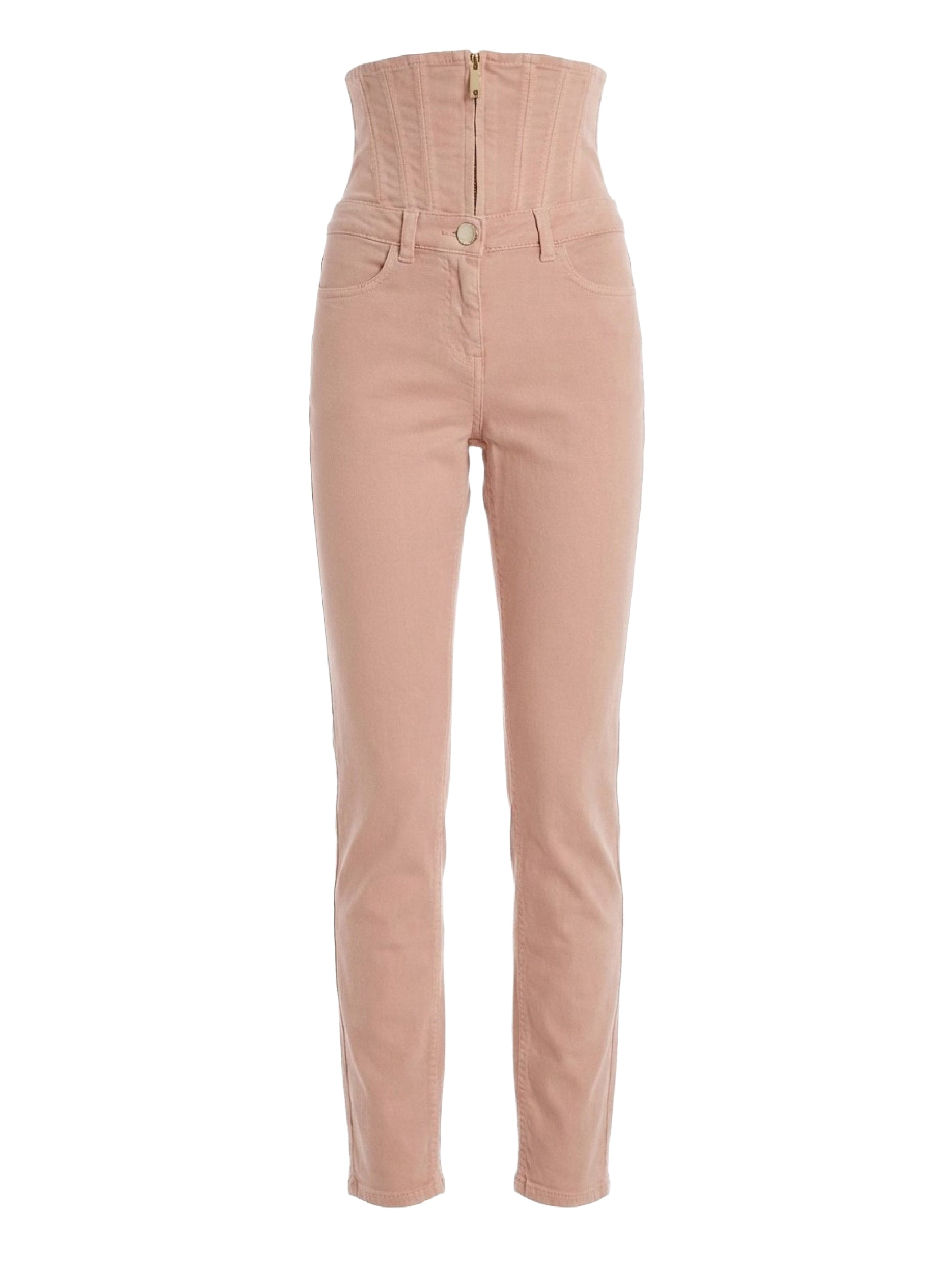 Pantalon slim à taille corset - Nudo