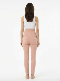 Pantalon slim à taille corset - Nudo