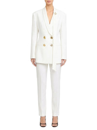 Blazer à boutons contrastés - White Allyssum