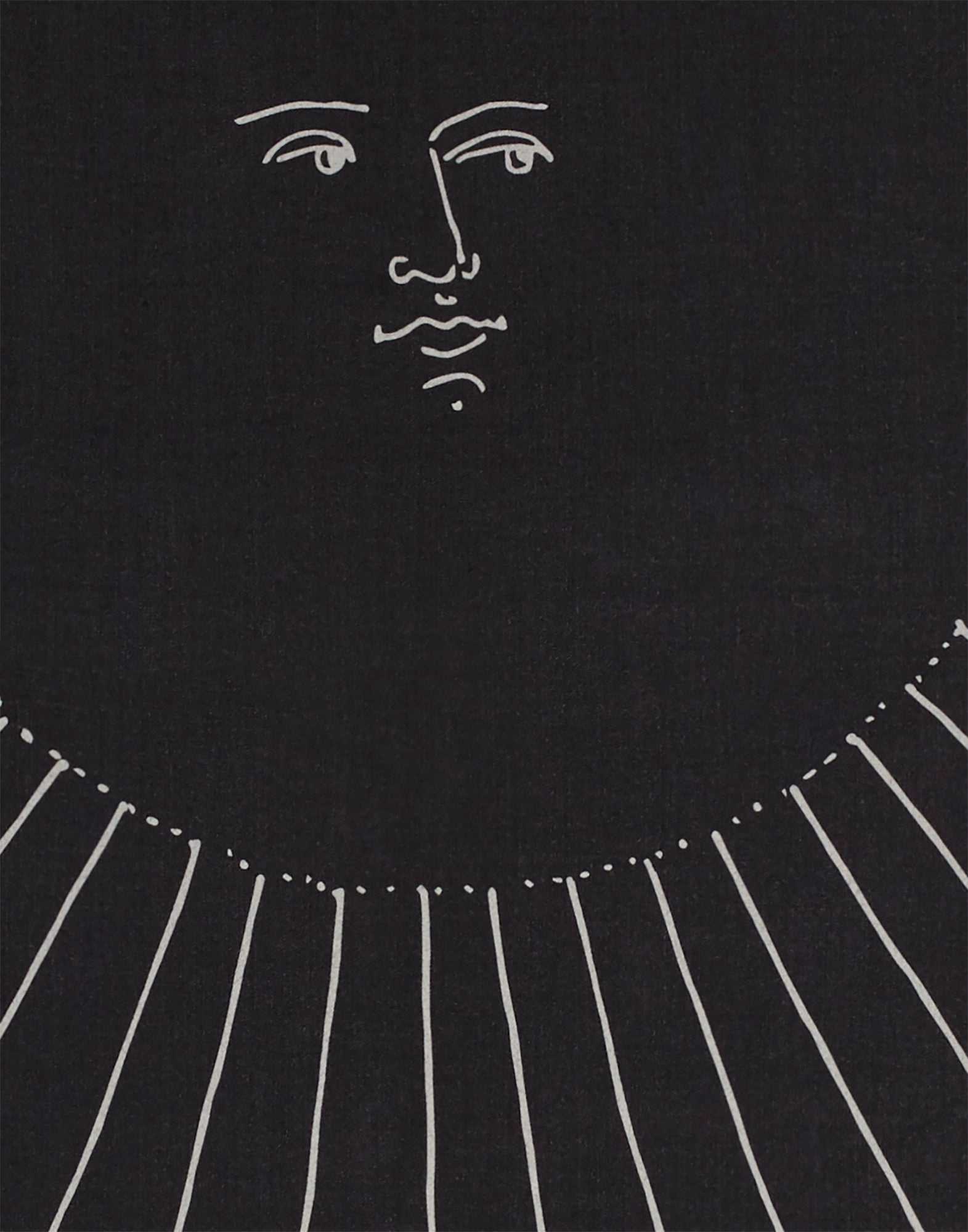 Solitudine Wool Throw - Black