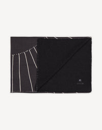 Solitudine Wool Throw - Black