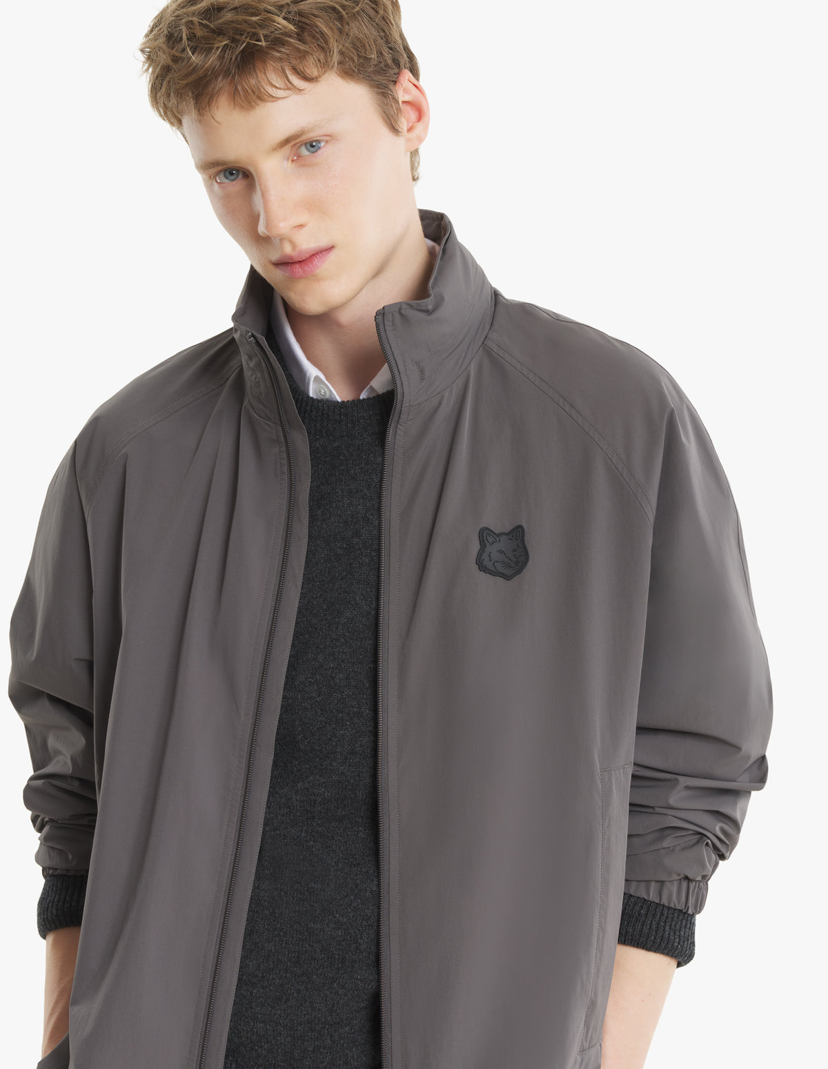 Fox Head Windbreaker - Charcoal