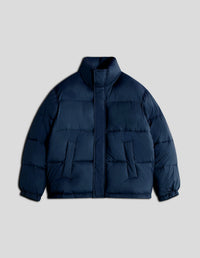 Quilted Puffer - Classic Navy