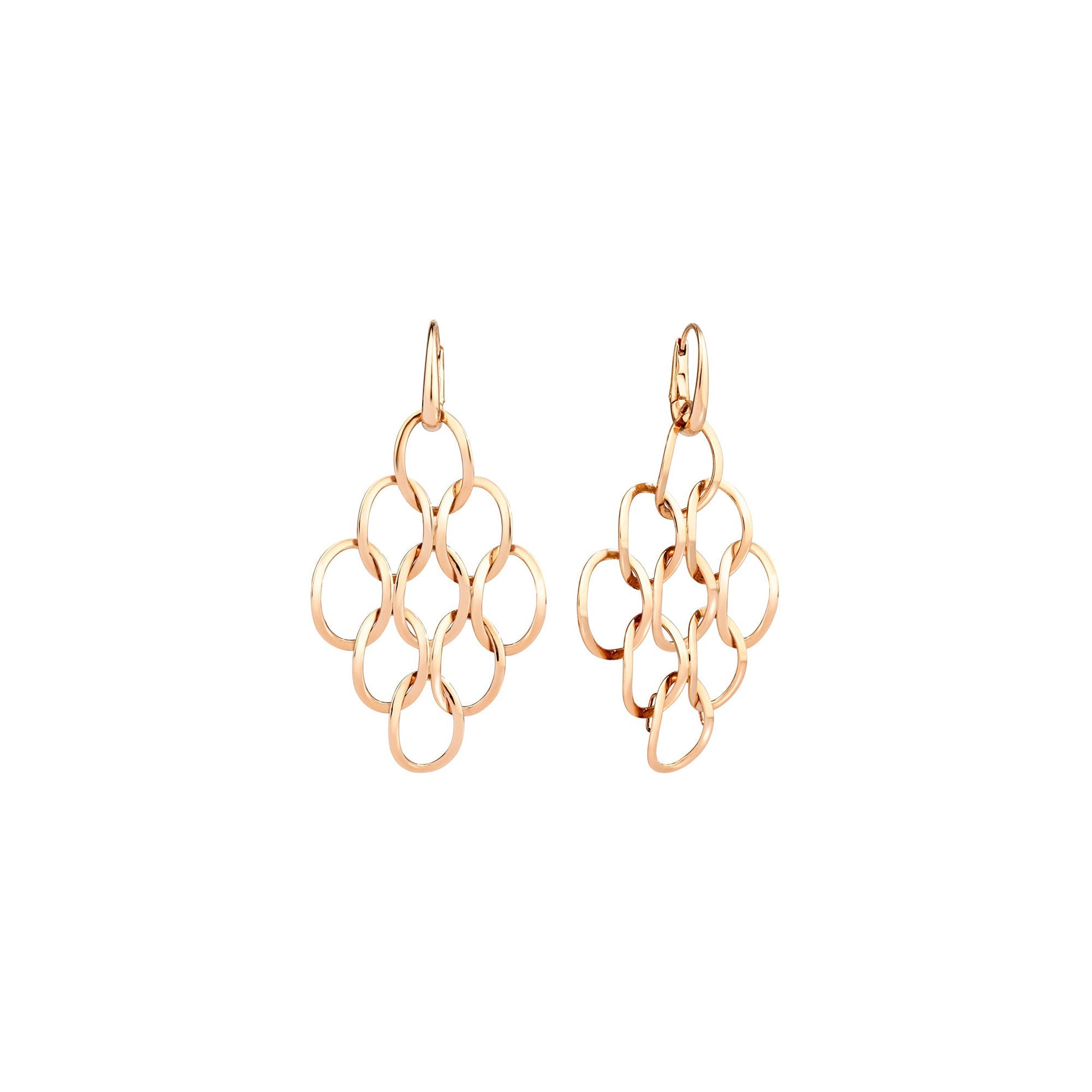 Boucles d'oreilles Brera en Or rose 18K