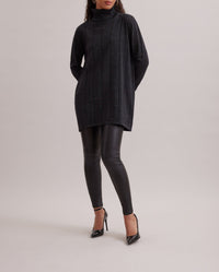 Robe pull Poetry à col roulé - Silver