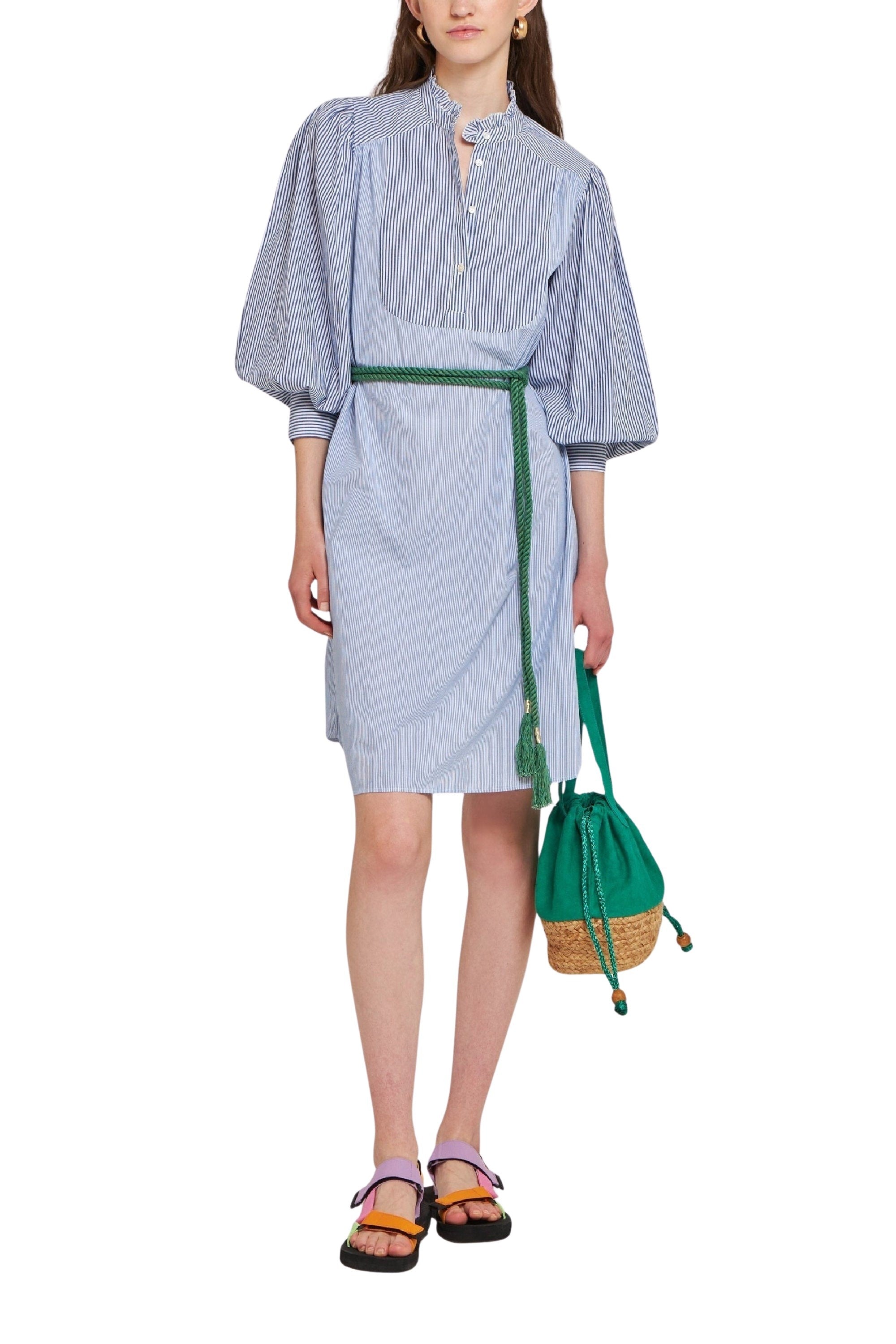 BLUE POLETTE DRESS