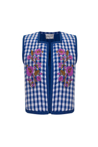 BLUE POLLY GILET