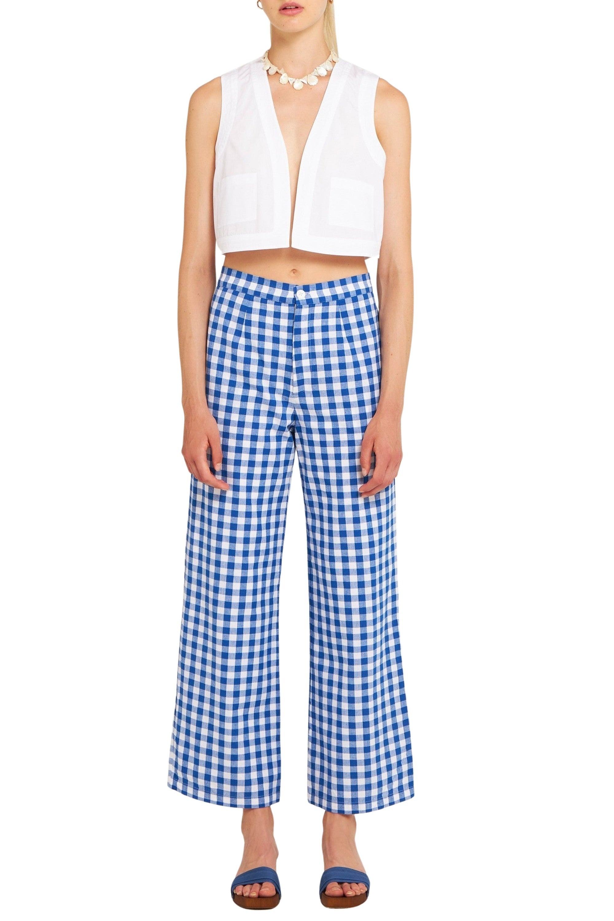 BLUE POLLY PANTS